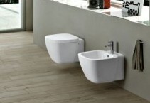 Vaso sospeso con sedile soft-close € 175,00 + iva e Bidet